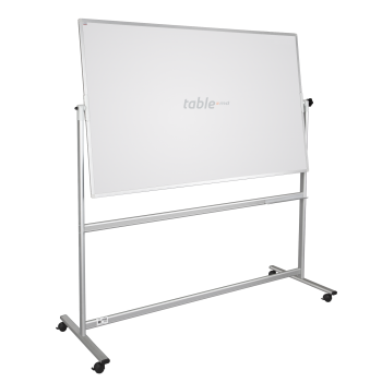 Tabla mobila alba rotativa magnetica