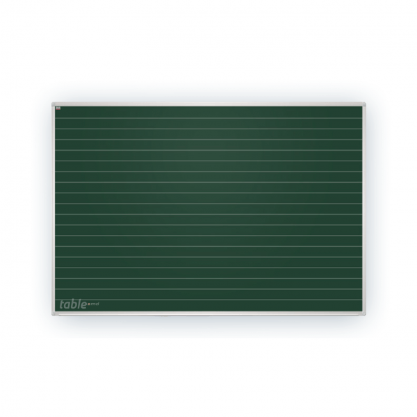Tabla verde printata linii