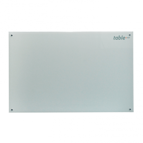 Tabla din sticla magnetica alba-neagra