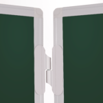 Tabla scolara triptica verde 300x120 cm (detaliul 1)