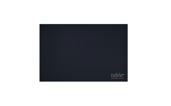 Черная меловая доска без рамке 150x100