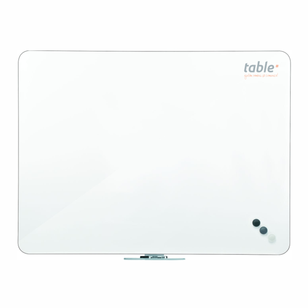 Tabla magnetica alba 87x57 frameless