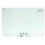 Tabla magnetica alba frameless 97x70
