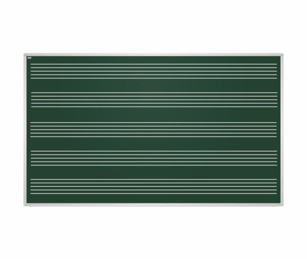 Tabla verde portativ muzical la comanda