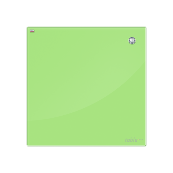 Tabla din sticla magnetica verde