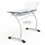 Banca dubla scolara muzica 120x51 cm