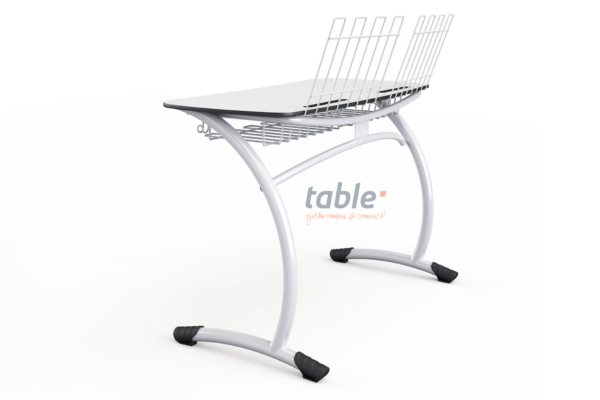 Banca dubla scolara muzica 120x51 cm